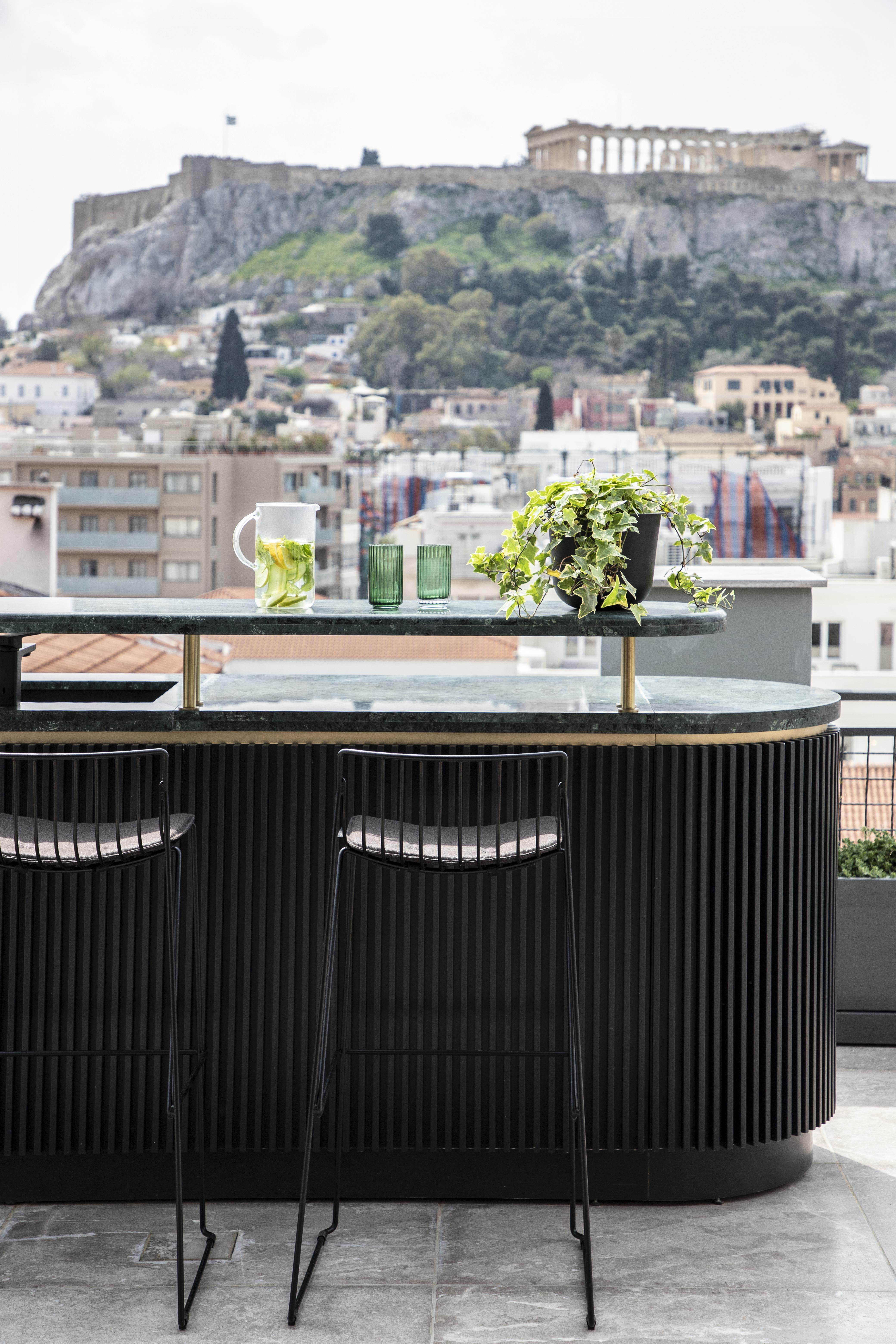 Perianth Hotel Athens Exterior photo A balcony
