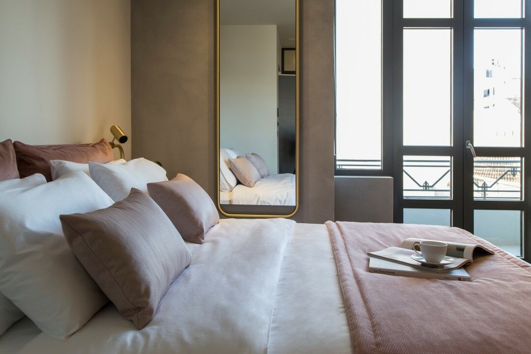 Perianth Hotel Athens Exterior photo A bedroom at the hotel