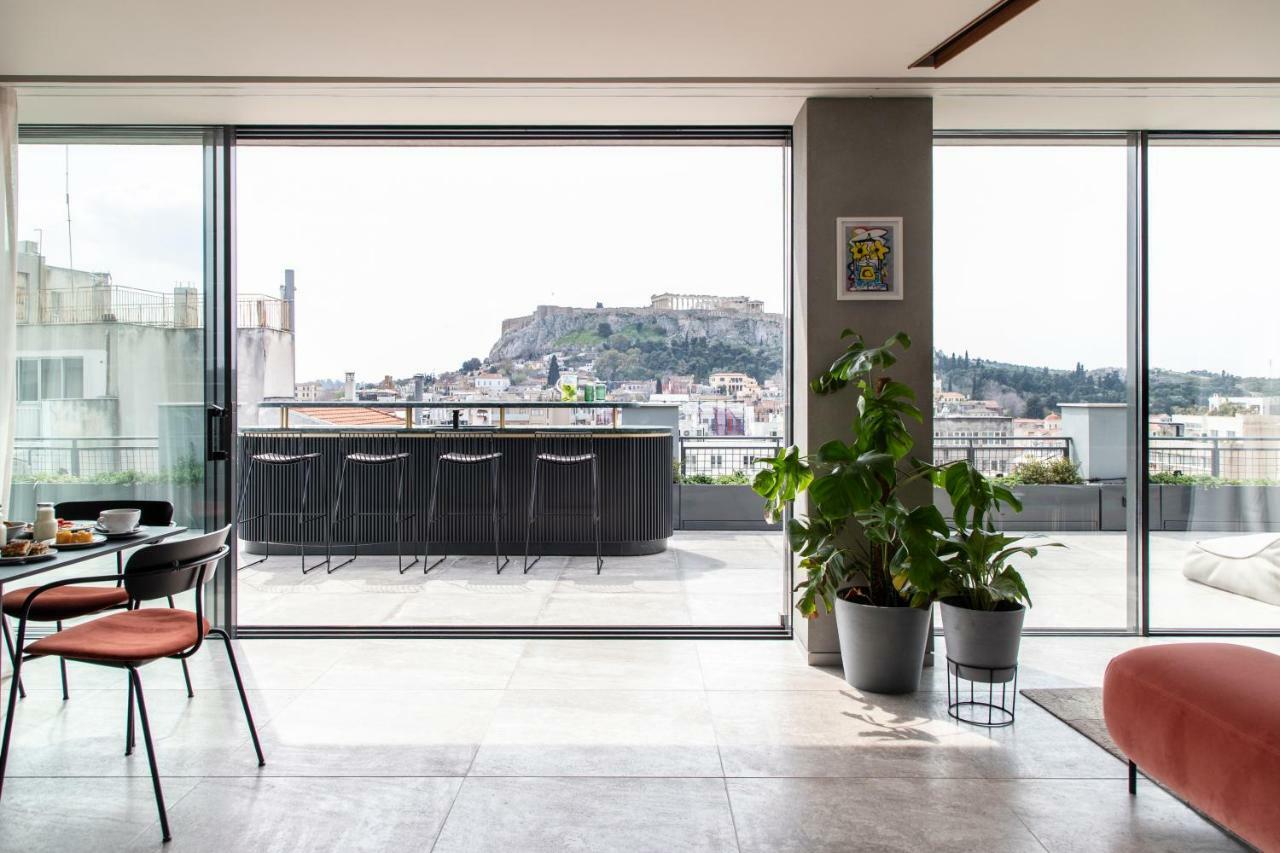 Perianth Hotel Athens Exterior photo The Acropolis Museum's rooftop